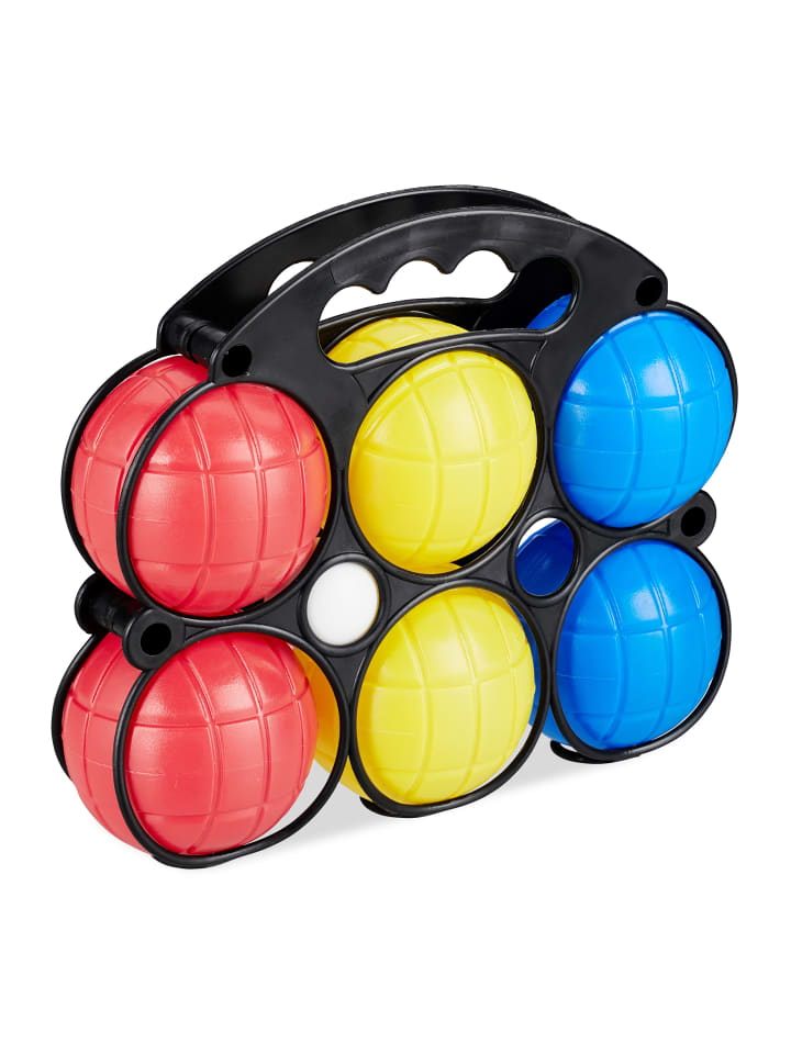 relaxdays Boccia Spiel in Bunt günstig kaufen onesize