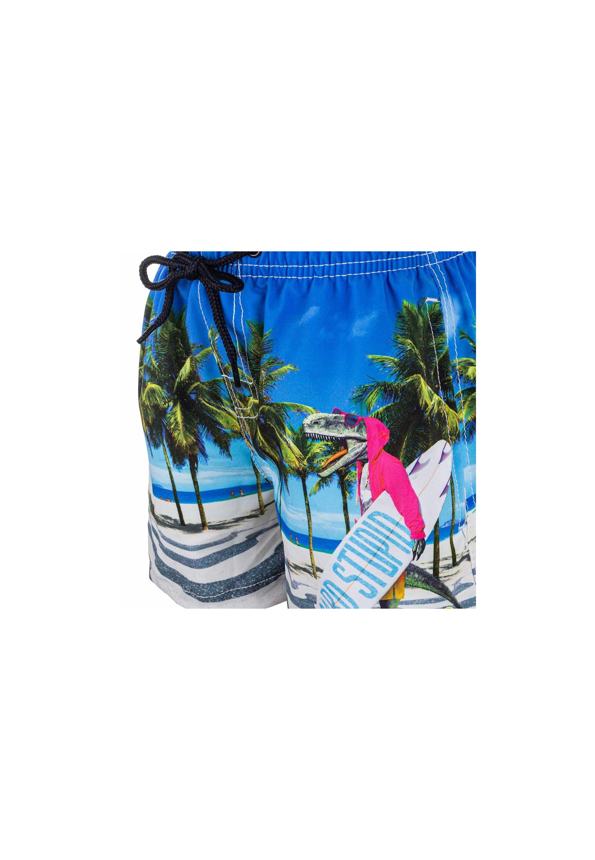 ZIGZAG Badehose Dino (1-St) mit Hingucker-Aufdruck