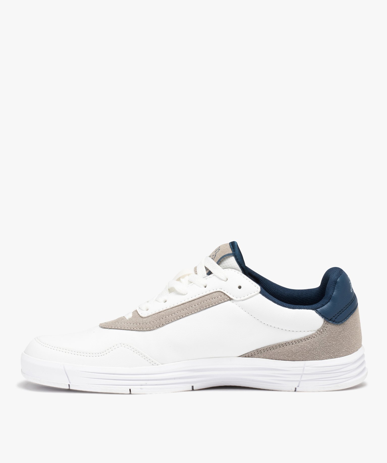 Baskets homme style rétro à lacets - Kappa blanc | GEMO