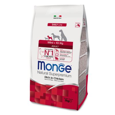 Monge Super Premium Adult Mini Huhn