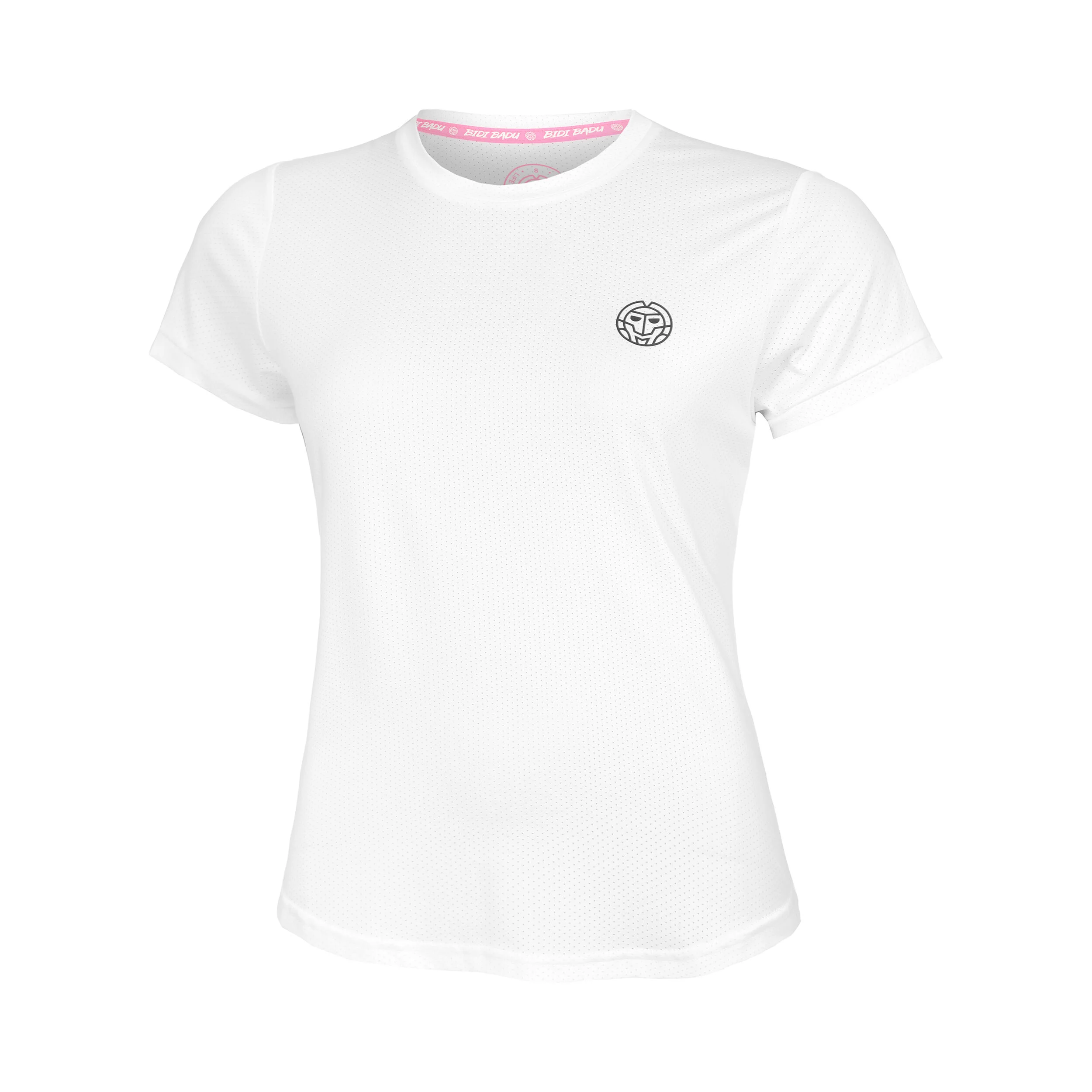 Crew T-Shirt Mädchen - Weiß