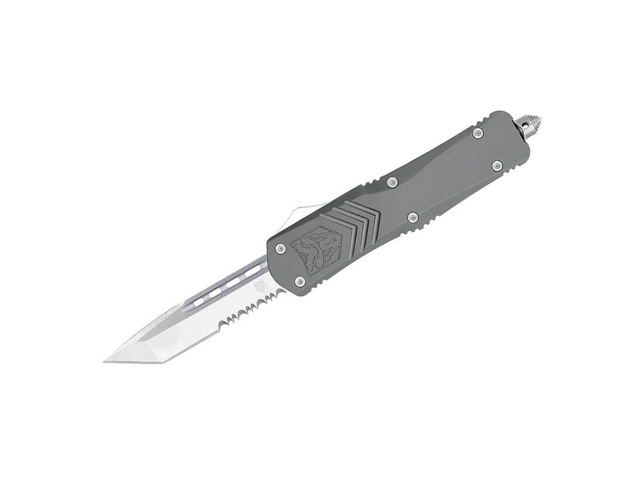 Large FS-X Grey Tanto Serrated