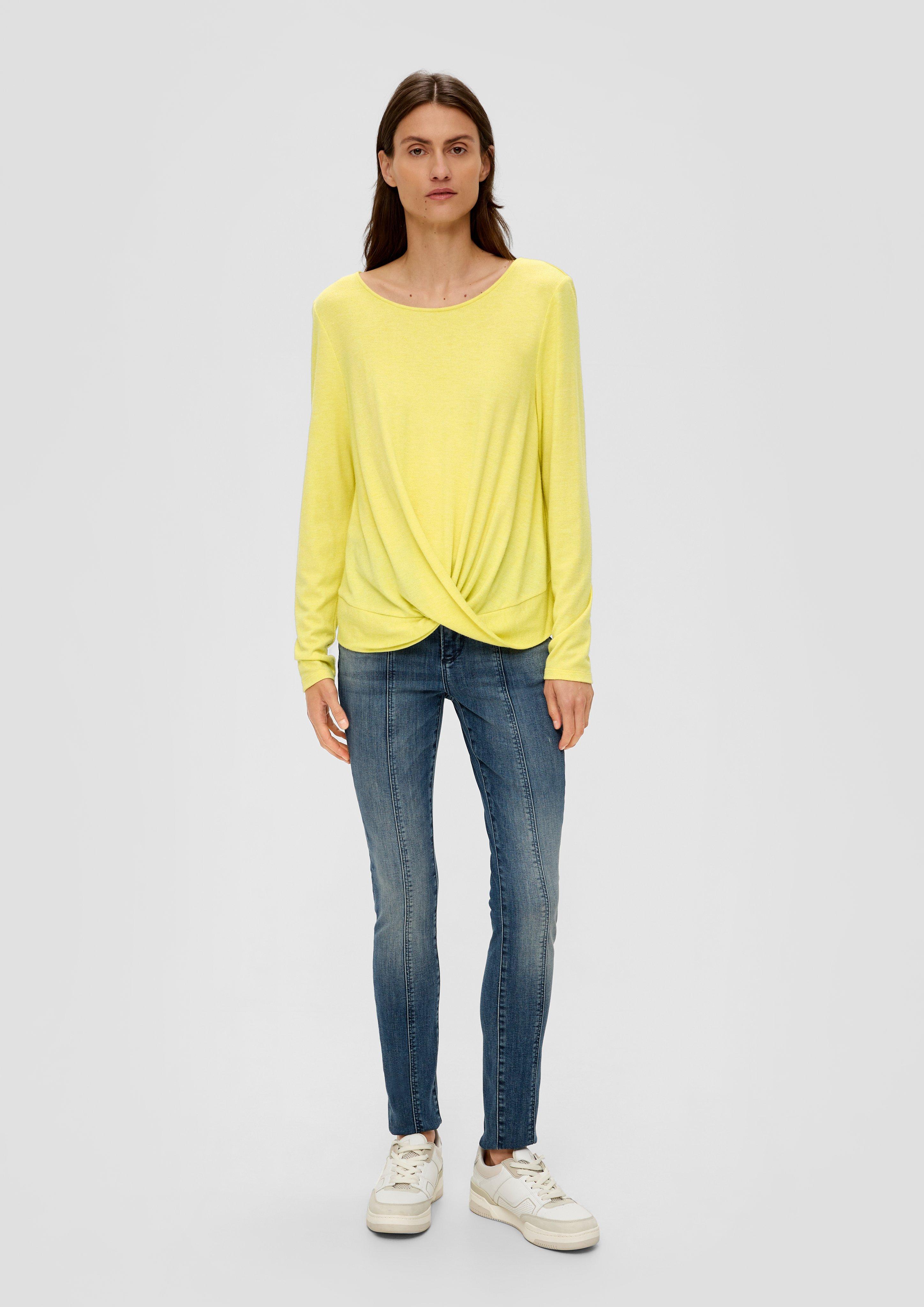 Longsleeve mit Wickeldetail  2136282-14W9