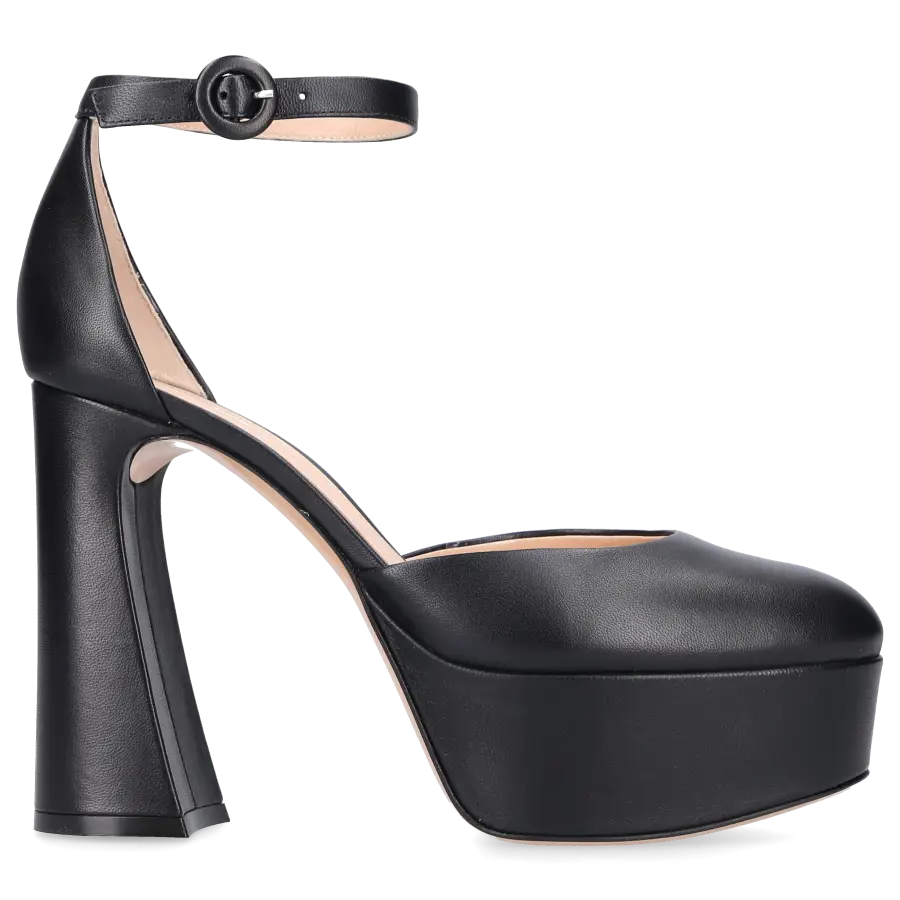 Gianvito Rossi - Pumps HOLLY D'ORSAY Nappaleder - schwarz