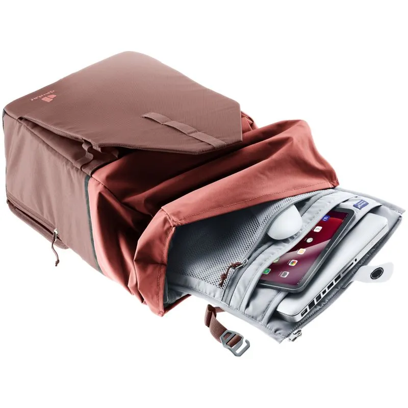 Deuter Fahrradrucksack Xberg 25 - raisin-caspia