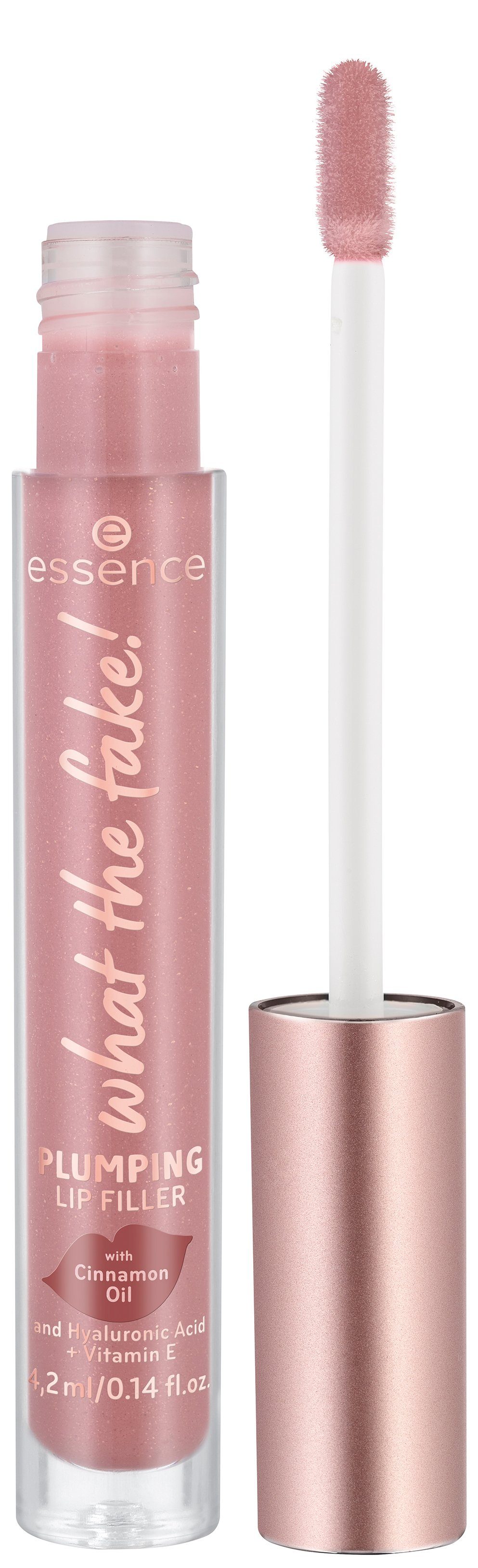 Essence Lipgloss what the fake! PLUMPING LIP FILLER 02, 3-tlg.