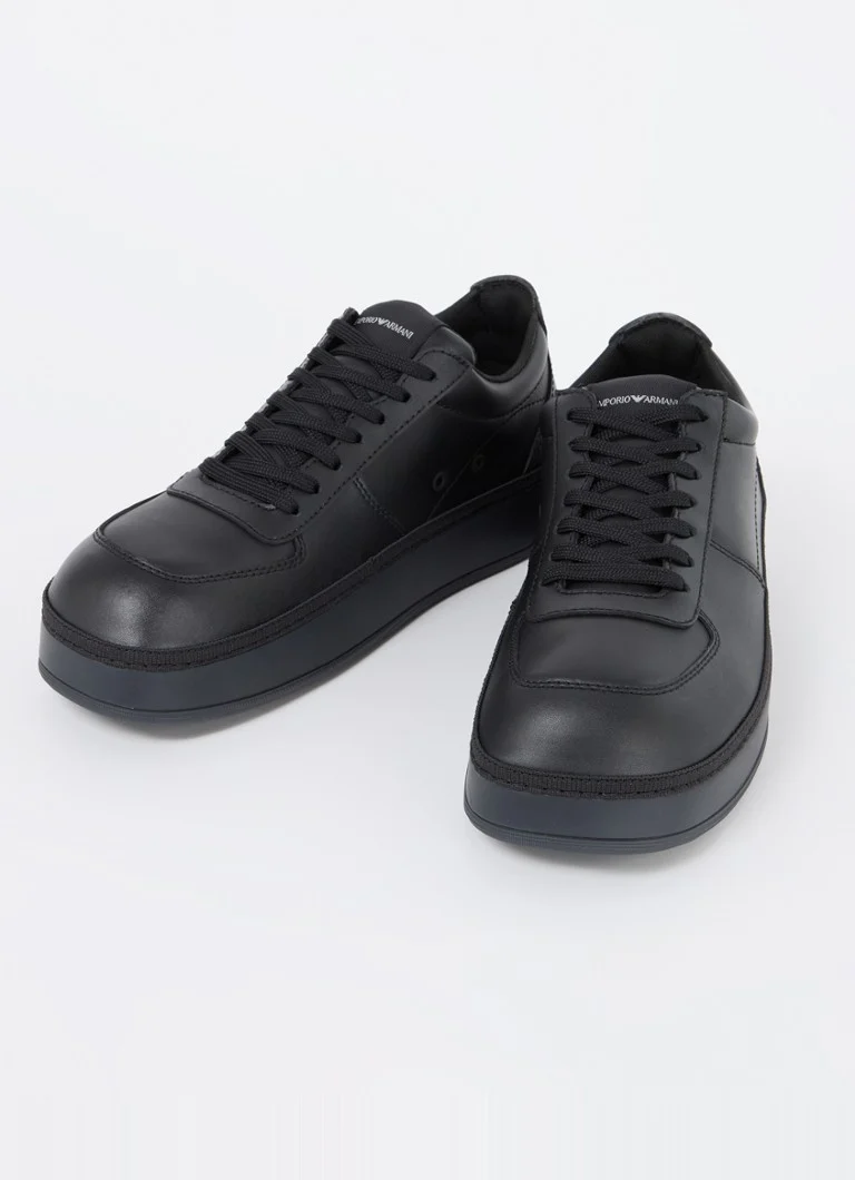 Trampki z logo Emporio Armani