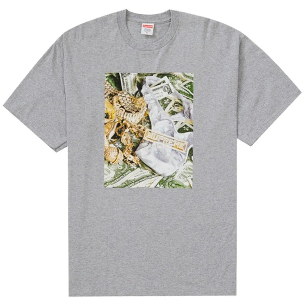 Bling Tee Heather Grey