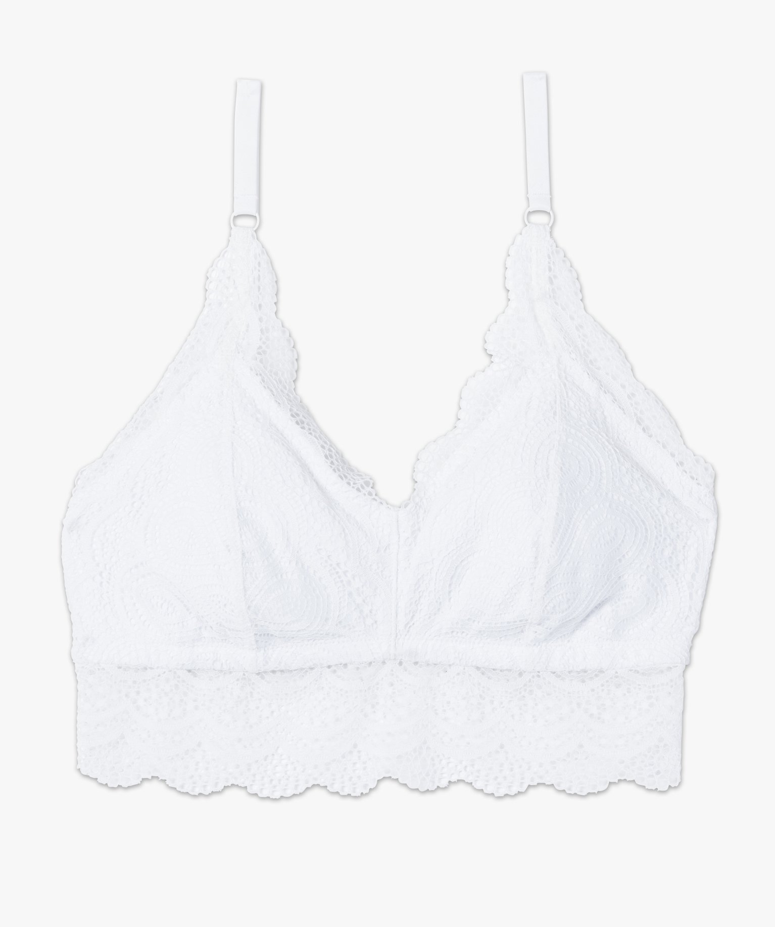 Soutien-gorge post-opératoire en dentelle blanc | GEMO
