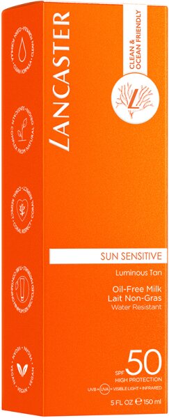 Lancaster Sun Sensitive Oil-Free Milk SPF50 Sonnenlotion