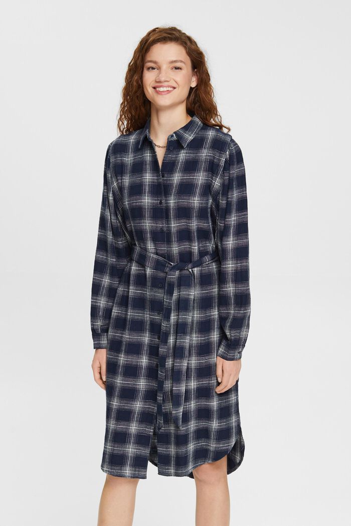 Hemdkleid mit Karomuster