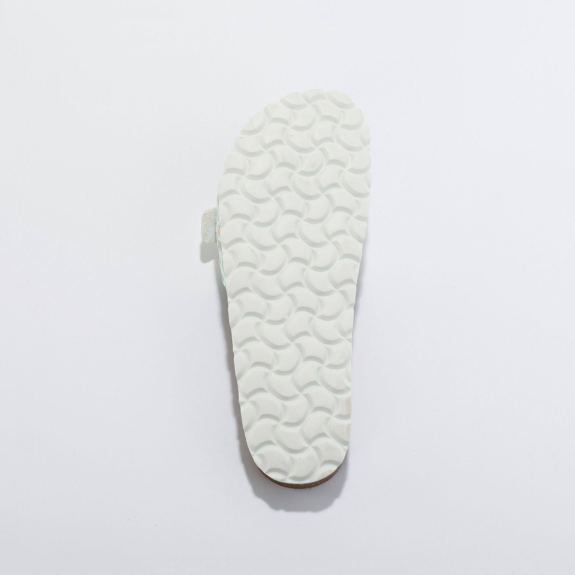 Mules à boucle imprimée