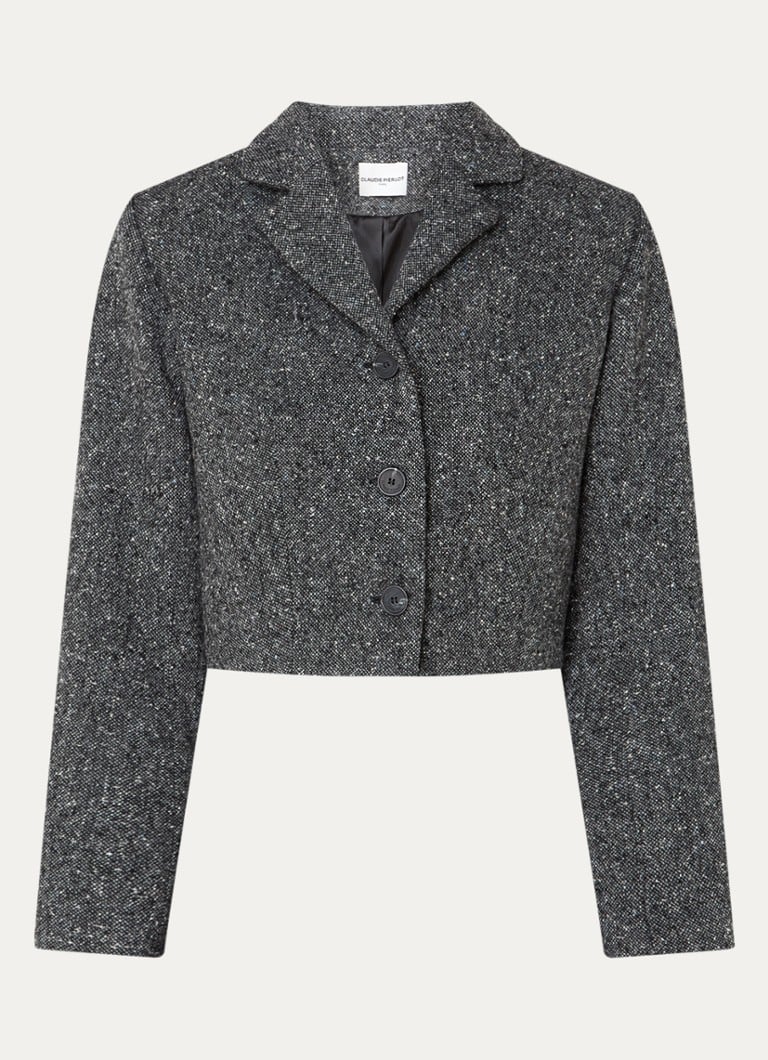 Claudie Pierlot Sacou scurt din tweed Vamis