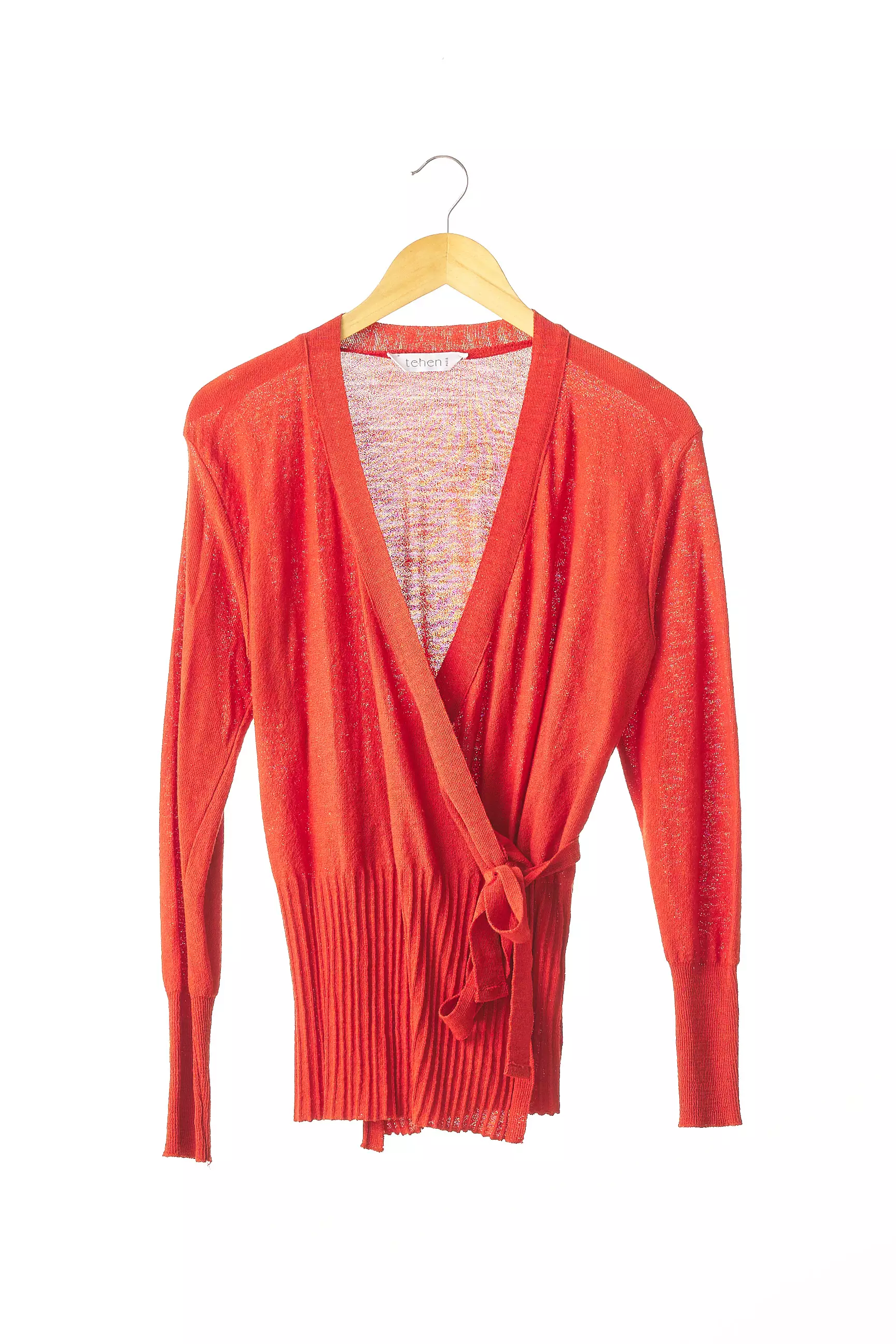 Tehen Cardigans Femme couleur rouge