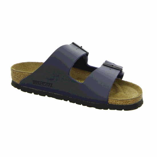 BIRKENSTOCK Pantoletten blau Arizona blau.Birkoflor
