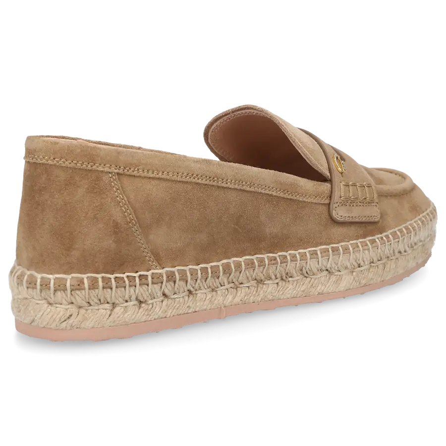 Gianvito Rossi - Espadrilles G25274 Veloursleder - beige