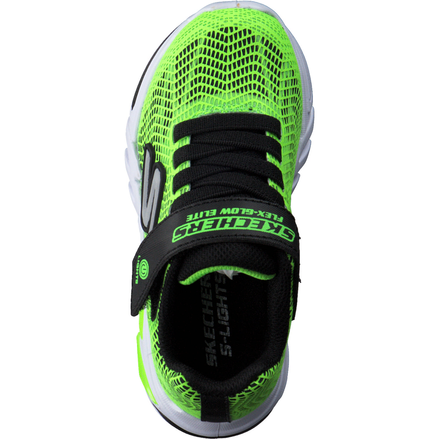 Skechers 400137L, Sneakers Low, Kinder, Lime / Schwarz