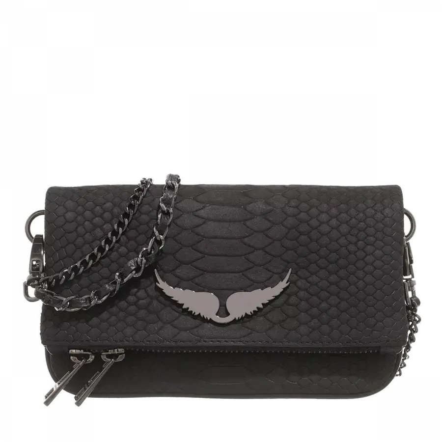 Zadig & Voltaire - Zadig & Voltaire Shoulder Bags Metallkette Black - schwarz