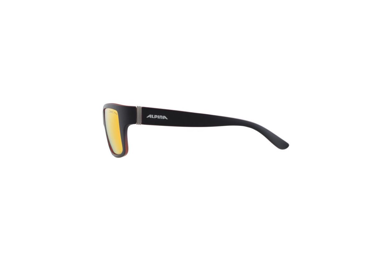 Alpina Kacey black-red matt / red mirror lens