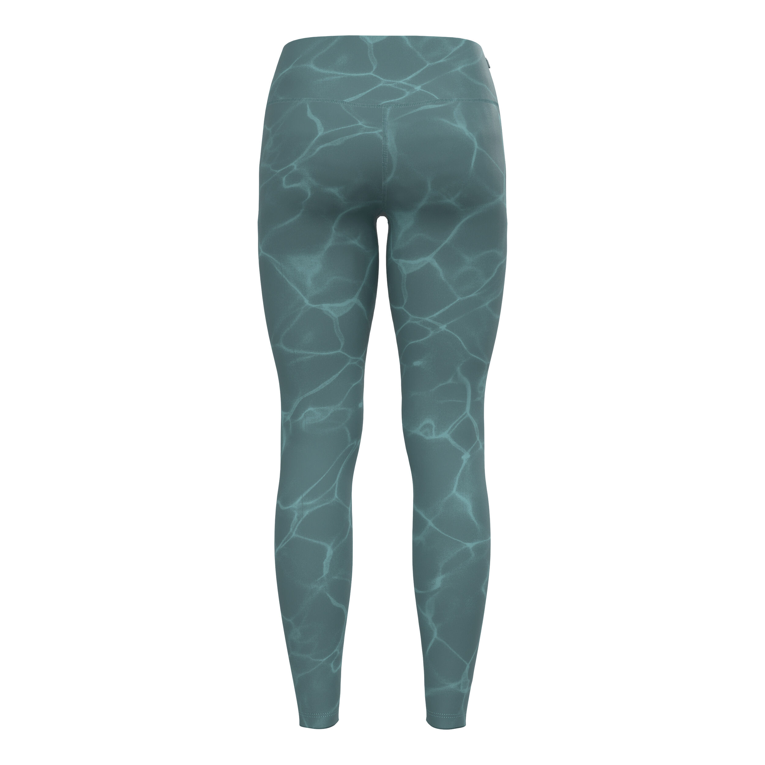 Zeroweight Print Lauftight Damen - Blaugrau