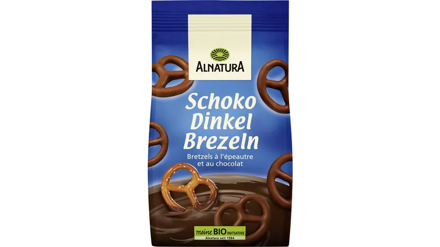 Alnatura Bio Schoko-Dinkelbrezeln 100 g