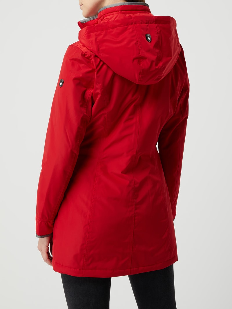 Jacke mit Label-Detail Modell 'STOCKHOLM' in rot