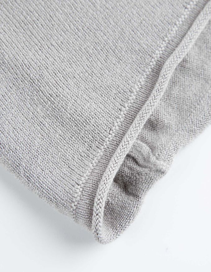 Strickpullover - Gerollte Abschlüsse