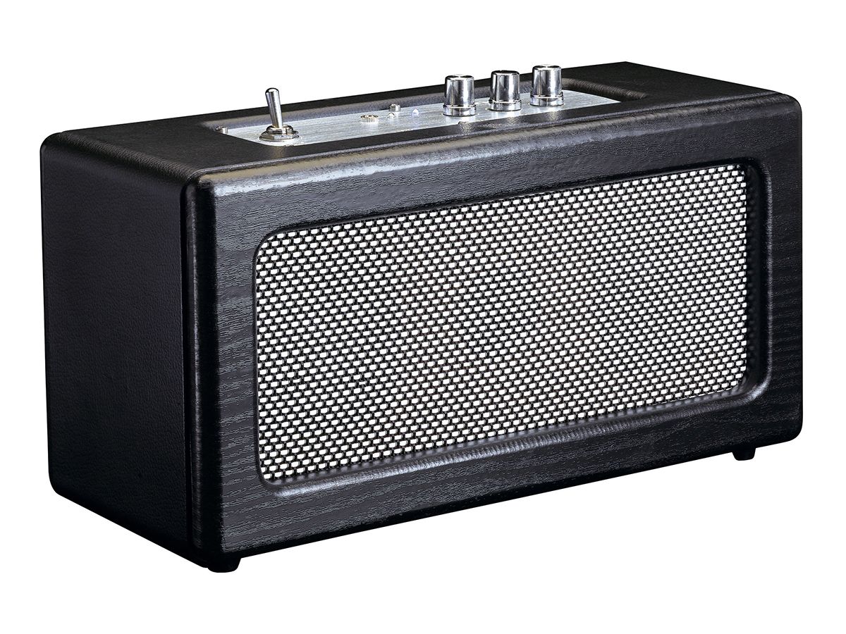 Lenco BT-300BK Retro Bluetooth Speaker