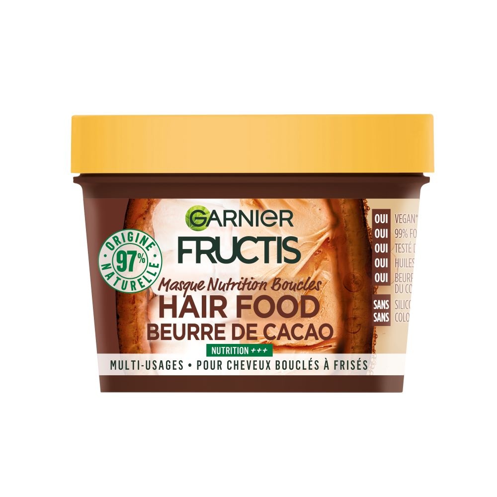 garnier Fructis HairFood Masque Multi-Usages Beurre De Cacao