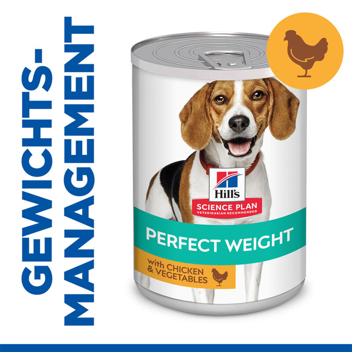 Hill's Science Plan Hund Perfect Weight Adult Huhn & Gemüse