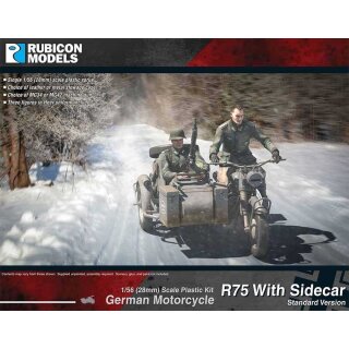 German Motorcycle R75 with Sidecar ETO