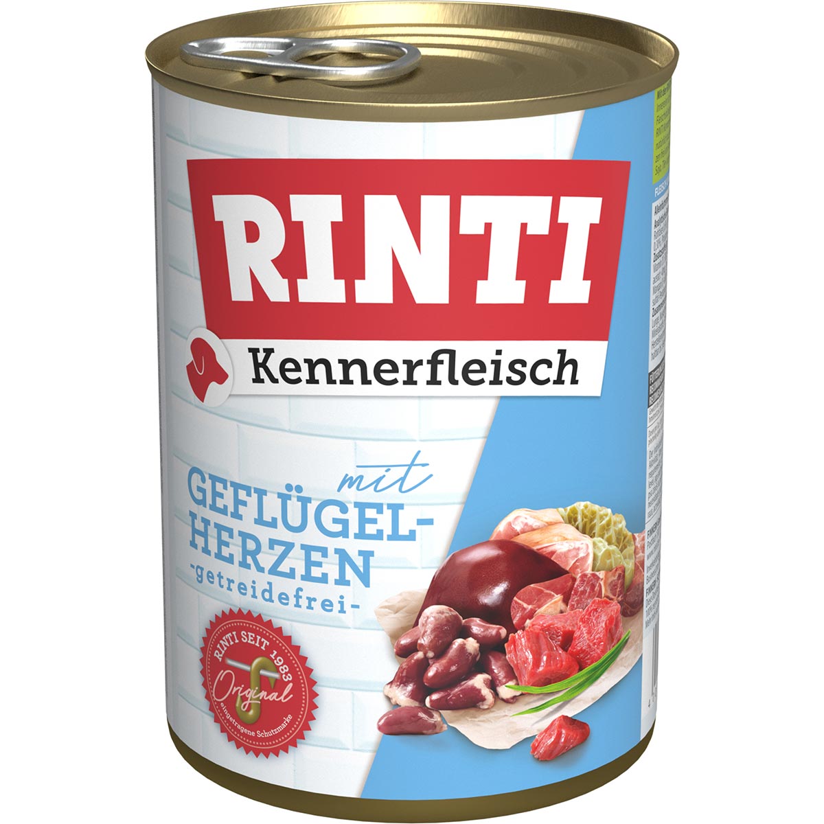 Rinti Kennerfleisch mit Geflügelherzen kaufen bei ZooRoyal