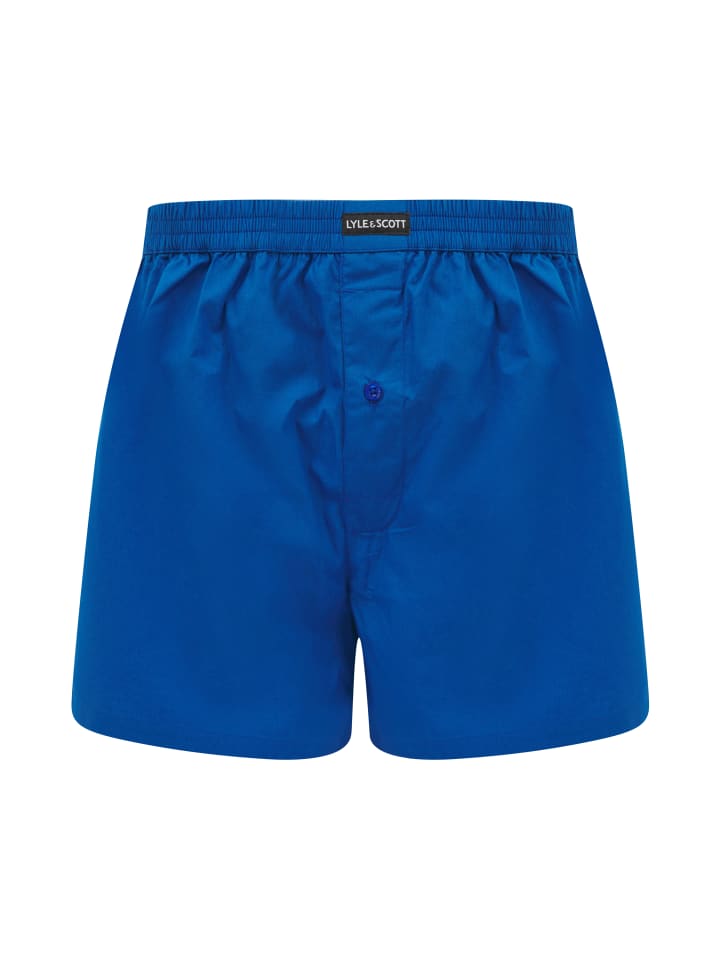Lyle & Scott Boxer 3-Er Set in Dunkelblau/Blau günstig kaufen