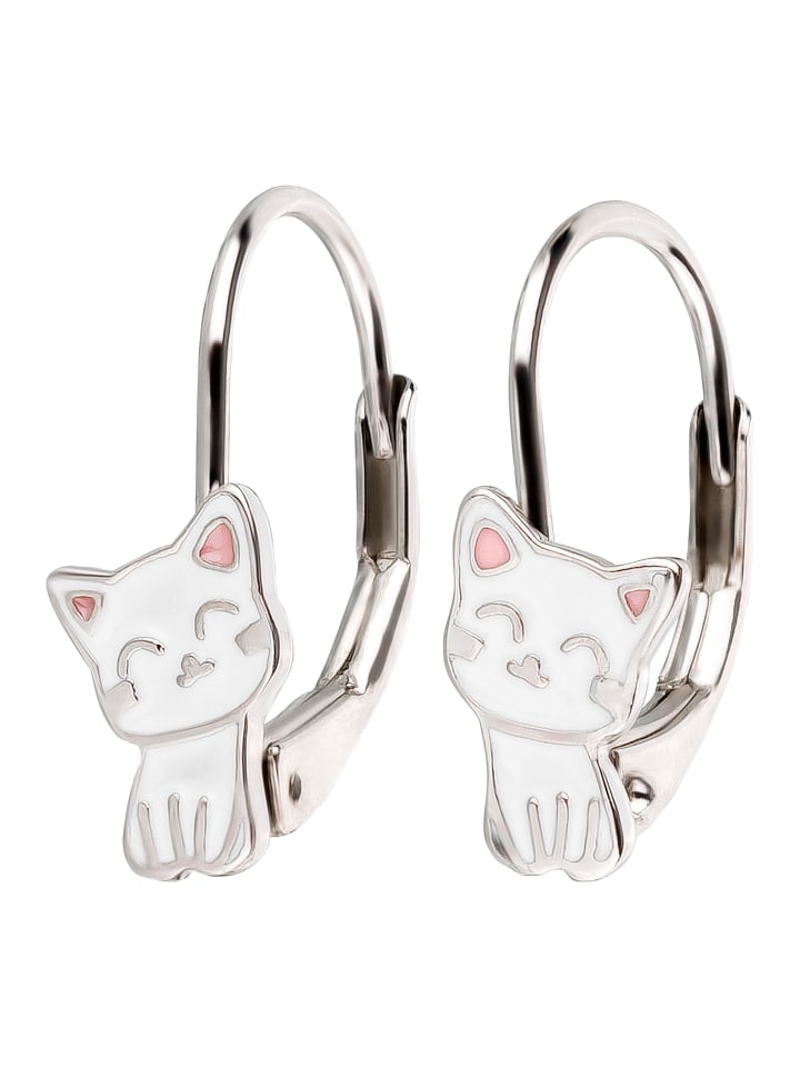 schmuck23 Silber Ohrringe 925 Katze 1,0 cm x 1,0 cm günstig kaufen onesize