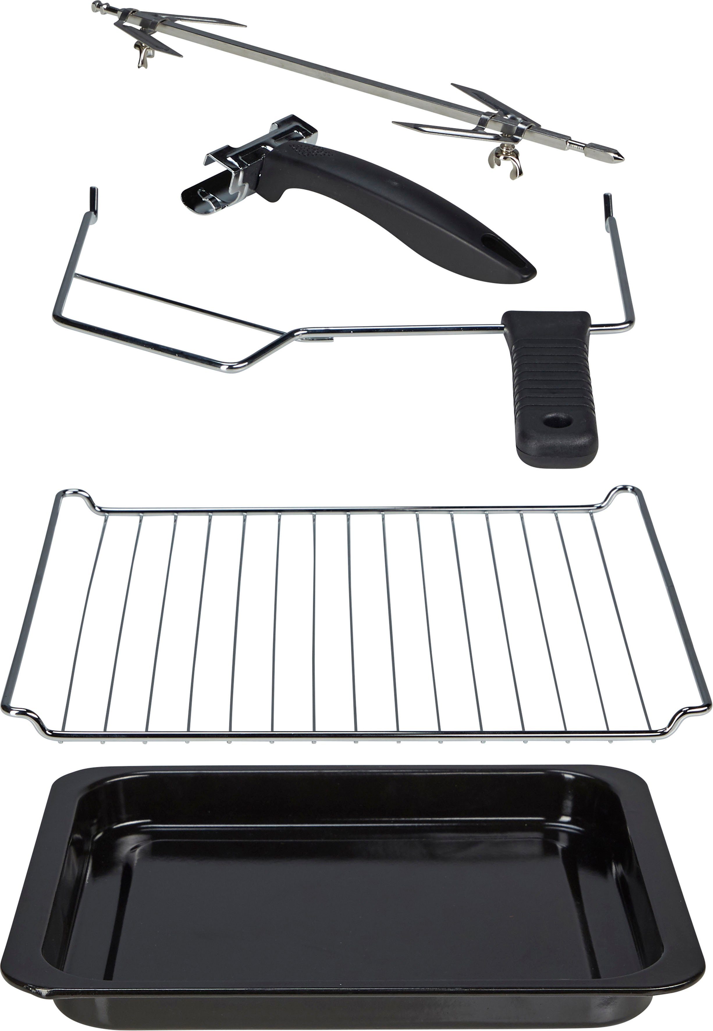 Hanseatic Minibackofen OT42ML, mit großem Volumen 42 Liter