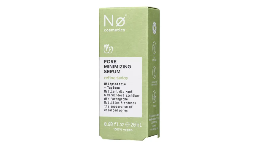 Nø Cosmetics refine tøday Pore Minimizing Serum 20 ml