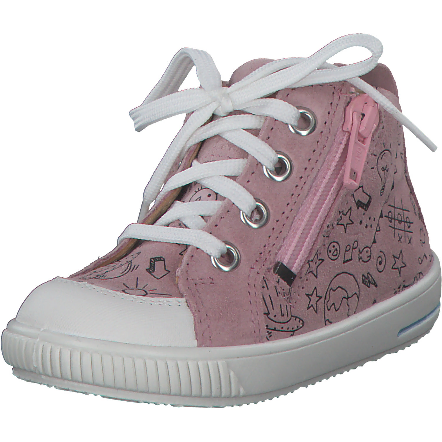 Superfit MOPPY 00362, Lauflernschuhe, Kinder, ROSA/WEIß