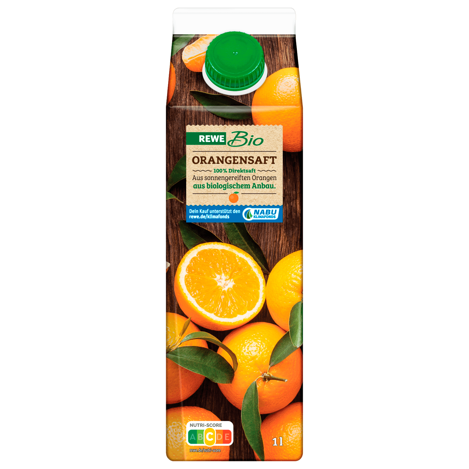 REWE Bio Orangensaft 1l
