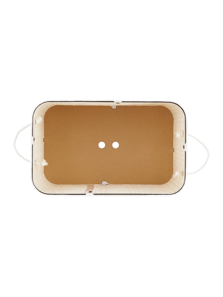 relaxdays Wäschesortierer in Weiß - (B)55 x (H)63 x (T)35 cm günstig kaufen onesize
