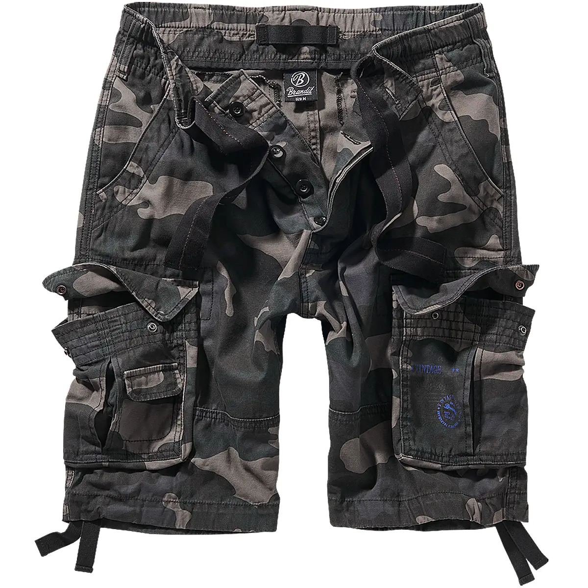 Pure Vintage Shorts darkcamo