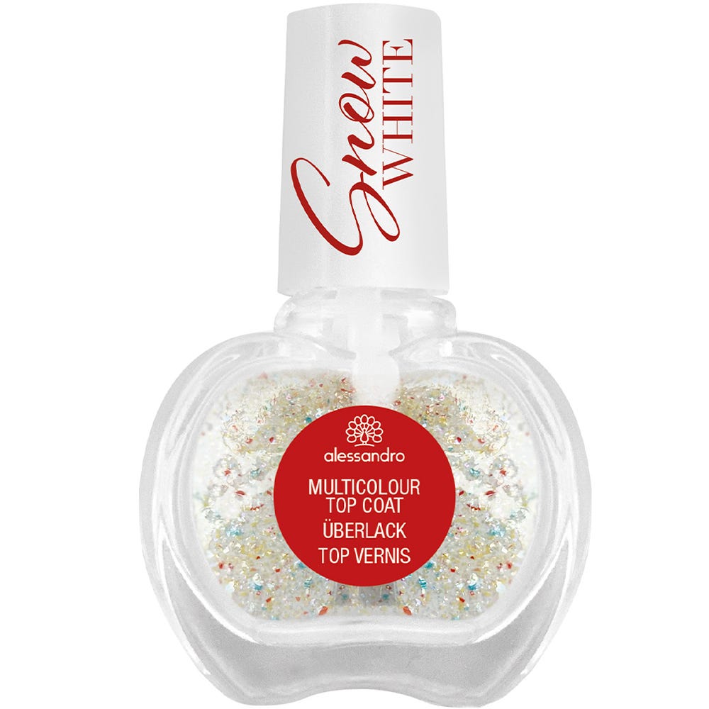 alessandro International Snow White Multicolour Top Coat 7 ml