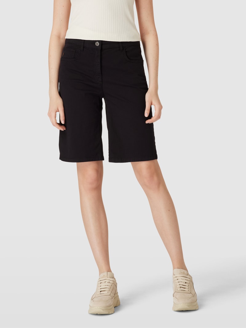 Bermudas im 5-Pocket-Design Modell 'CORA' in schwarz