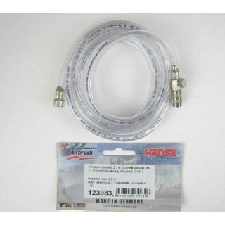 Schlauch komplett, 2,5m (4x6mm)