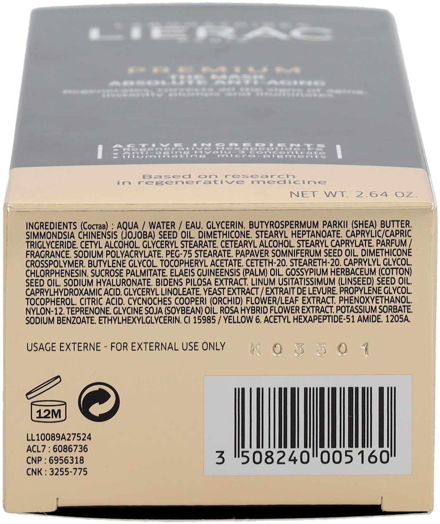 LIERAC Gesichtsmaske Premium Le Masque Anti-Age Absolu