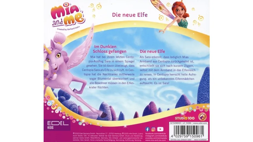 Mia And Me(38)HSP TV-Die neue Elfe