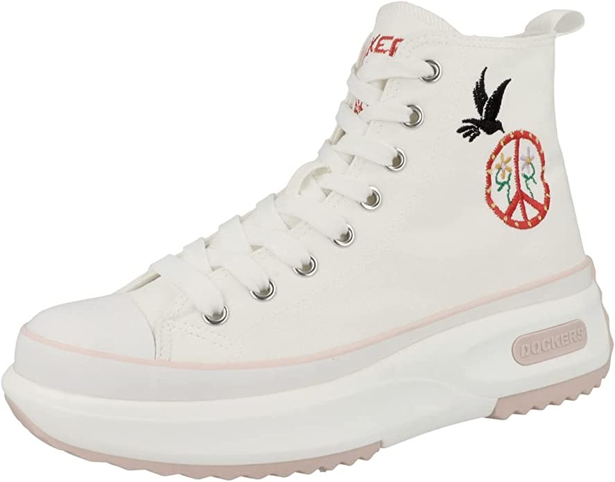 DOCKERS Stiefeletten weiss