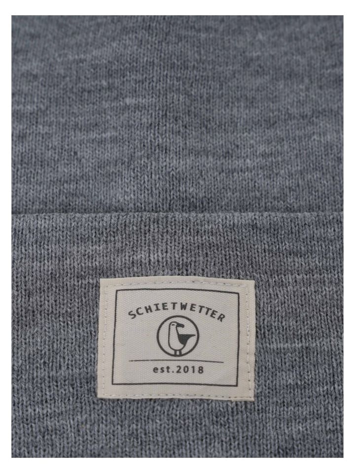 SCHIETWETTER Wintermütze Beanie in grau melange günstig kaufen onesize