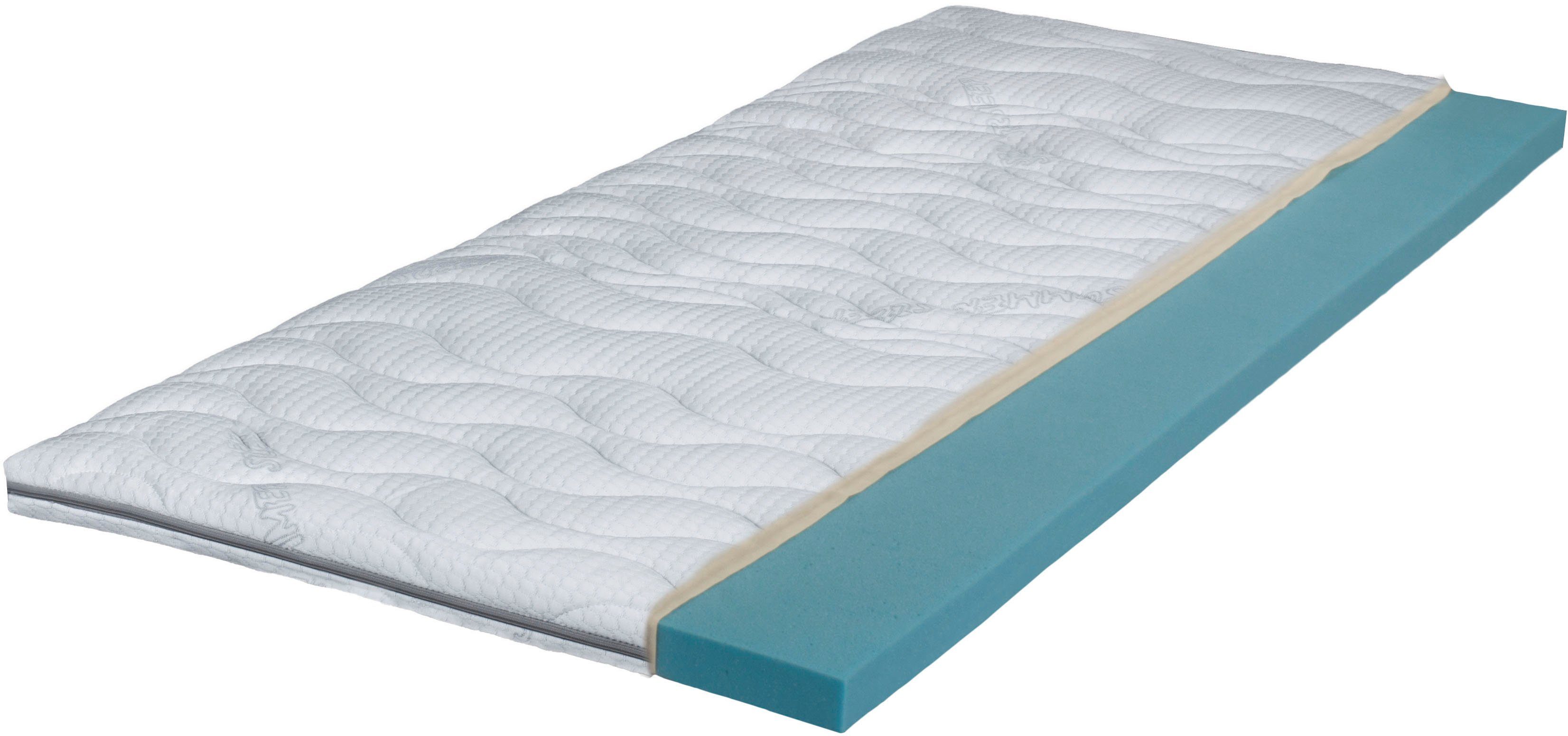 Topper Seasonsleep K, Breckle Northeim, 8 cm hoch, Komfortschaum, Topper EvoX Long Life Komfortschaum, verschiedene Größen erhältlich