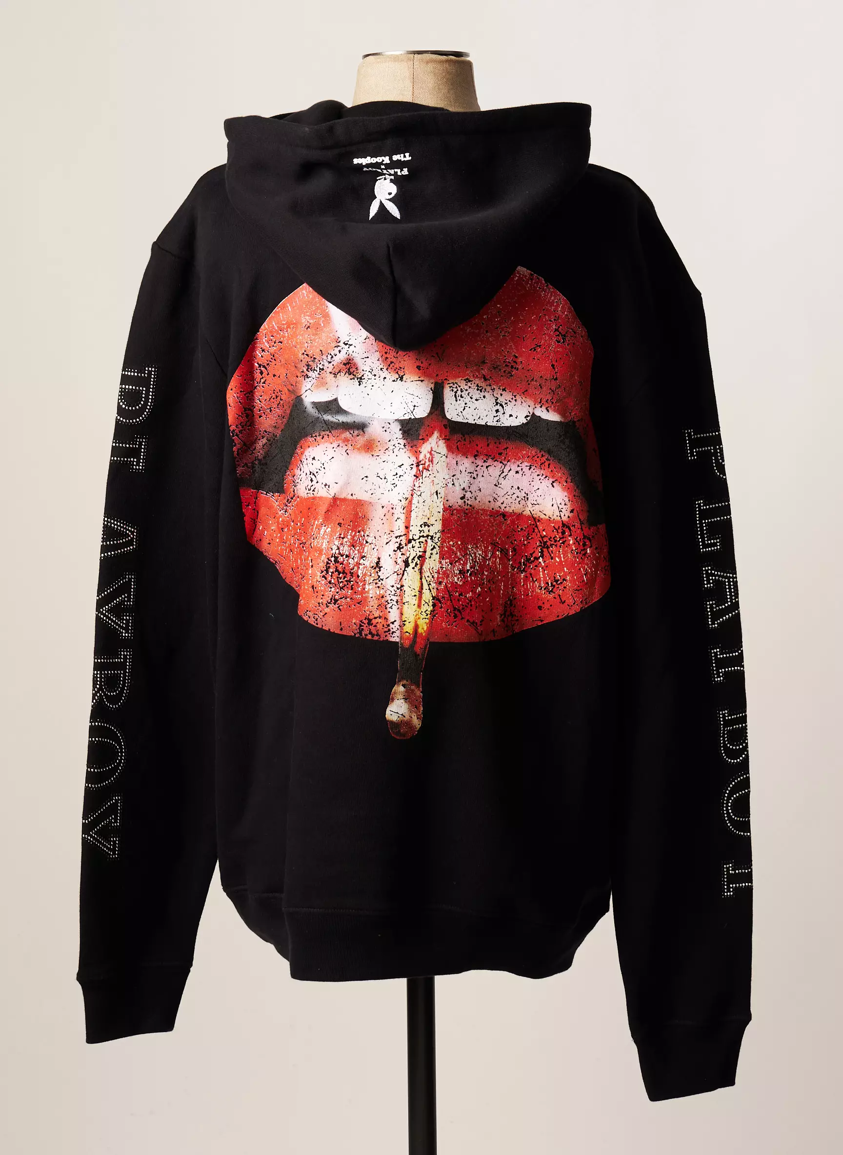 Playboy X The Kooples Sweat Capuche Homme couleur noir