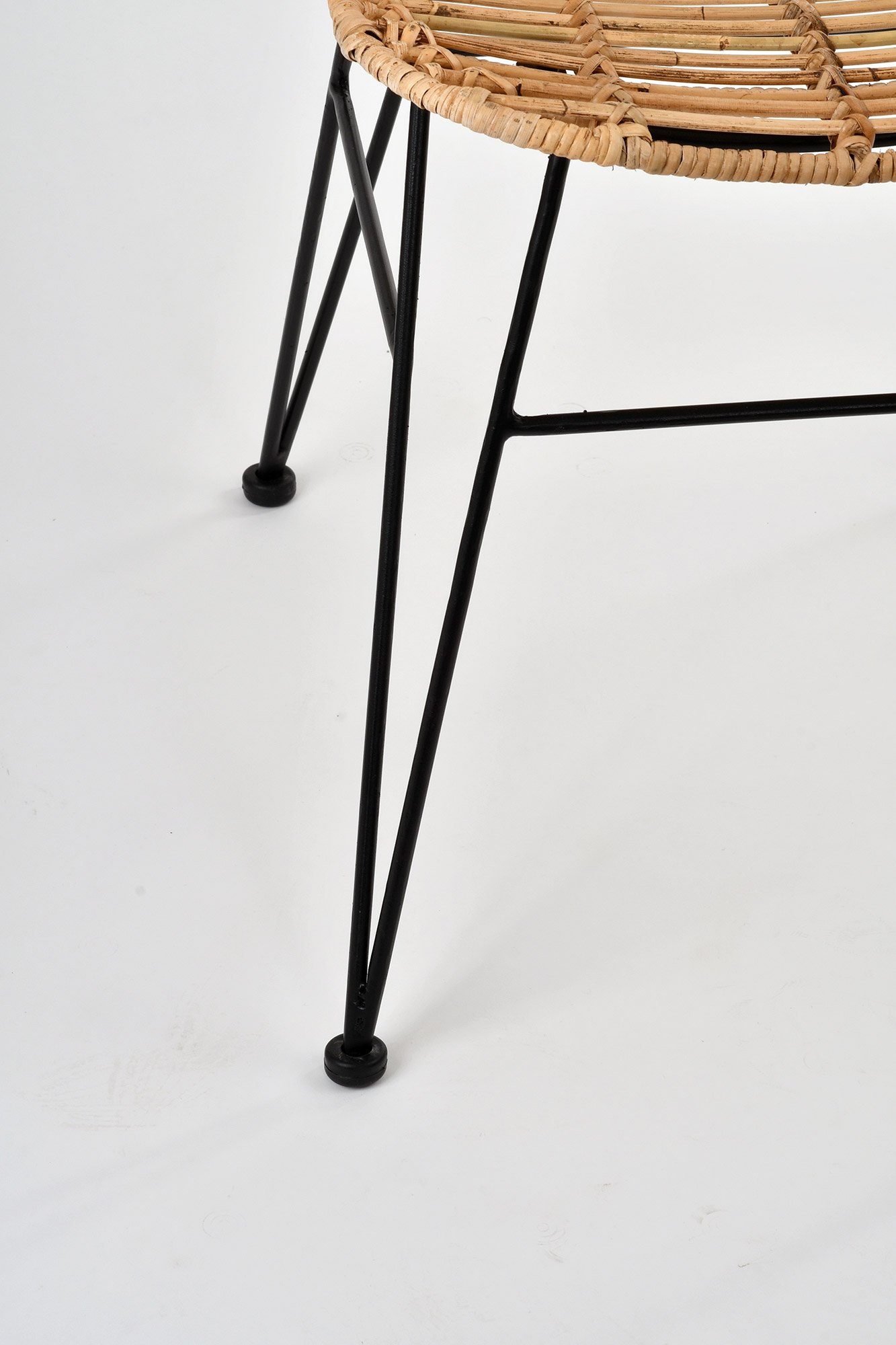 animal-design Rattanstuhl, Rattan Stuhl MAGY (60002) moderner Flechtstuhl Korb Stuhl Esszimmer Wohnzimmer